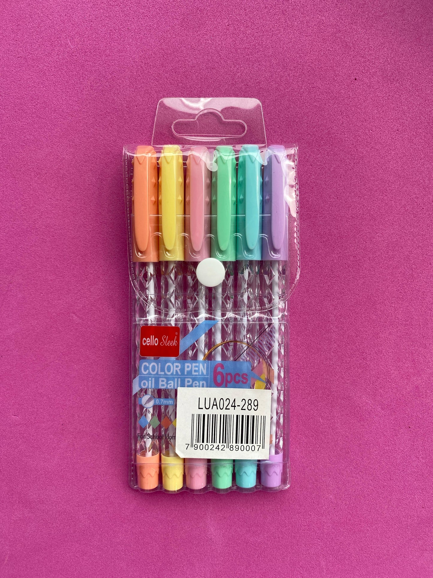 Caneta Esferográfica - Papelaria Unicórnio - Cristal - 0,5mm