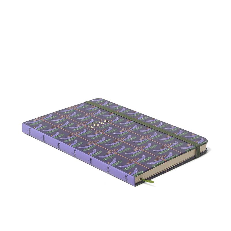 Planner 2026 - Cicero - Libélulas - Semanal 14x21 - Azul