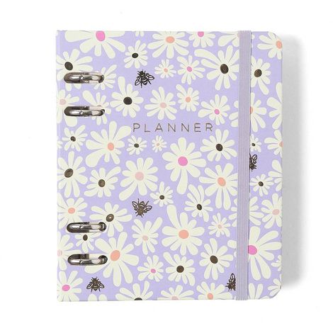 Planner Argolado 2026 - Cicero - Melissa Semanal A6 - Mini Bloomy