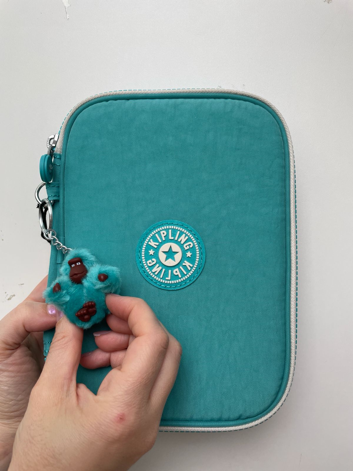 Estojo 100 Pens - Kipling - Seagreen Met