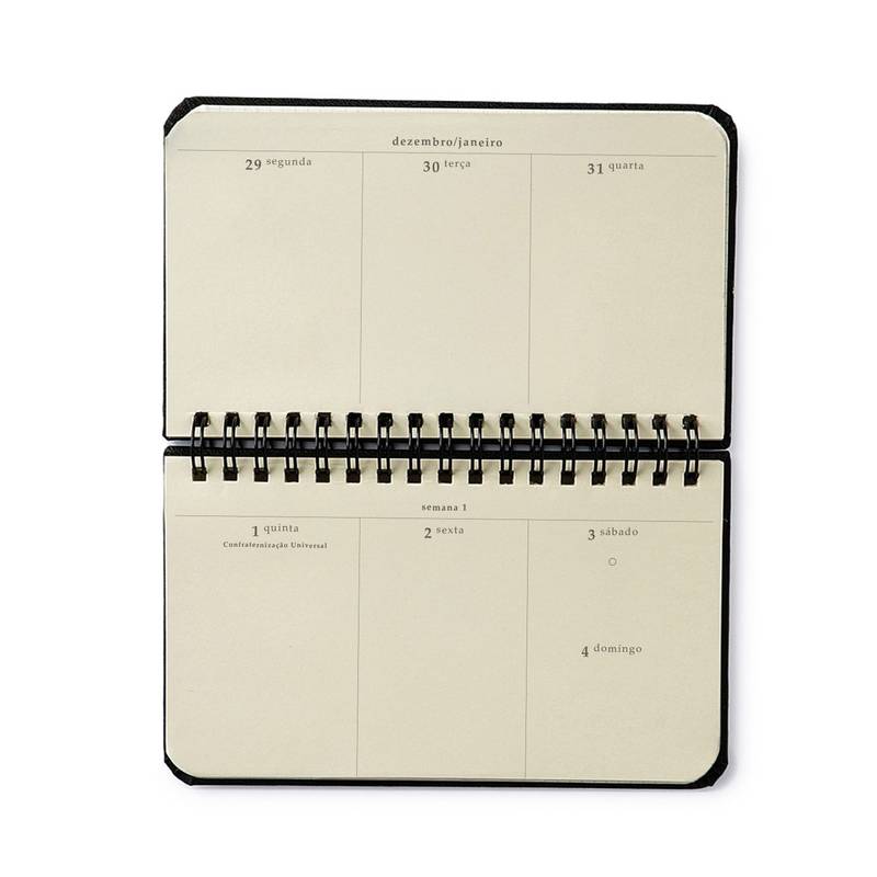Planner Wire-o 2026 - Cícero - Melissa Semanal Office - 15,5x9 - Color Bloomy