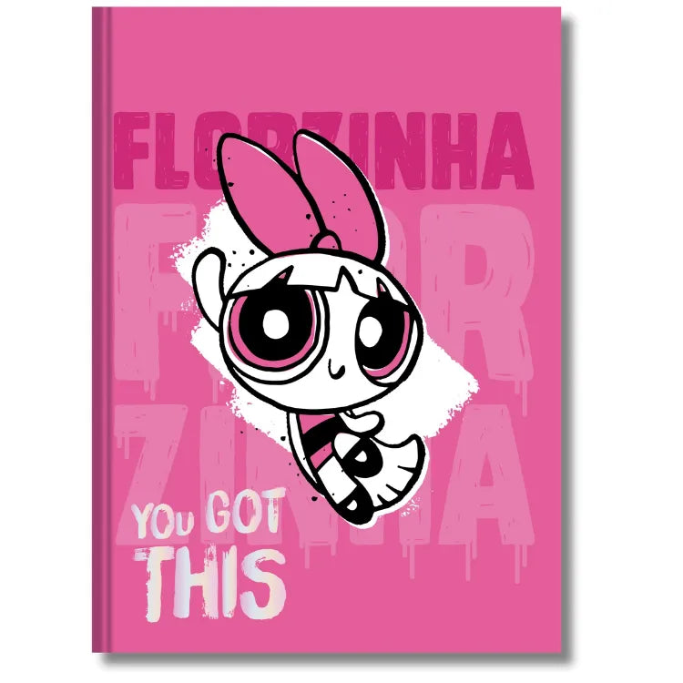 Caderno Colegial Meninas Superpoderosas – Animativa – 160 Folhas