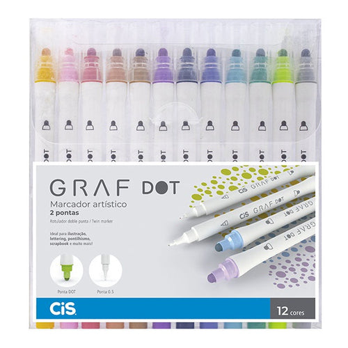 Marcador Artístico - Cis - Graf Dot