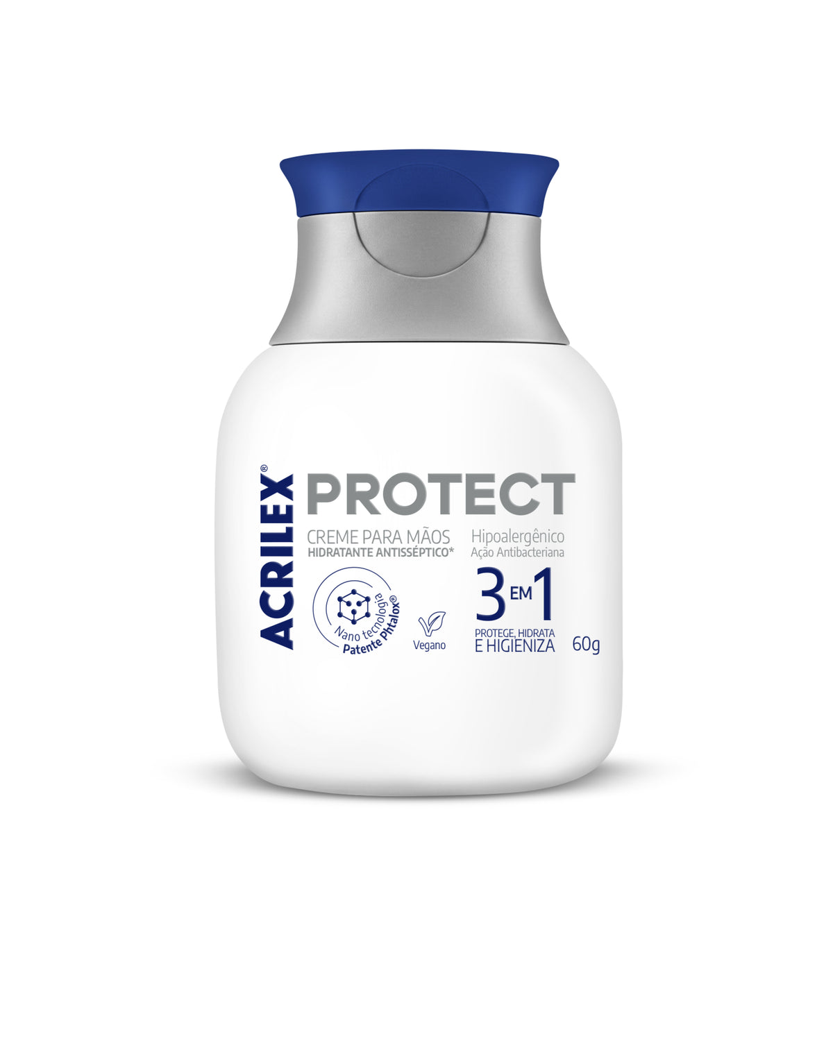 Creme para Mãos - Acrilex- Protect - 3 em 1