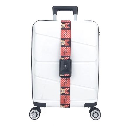 Cinto para Mala de Viagem - Luxcel - Minnie e Mickey Mouse