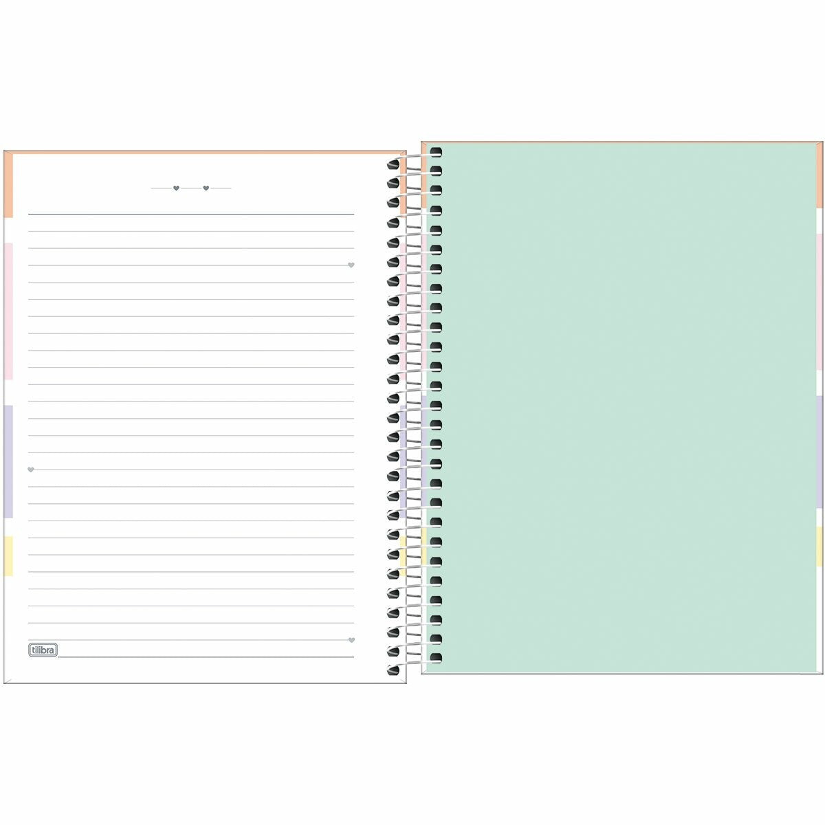 Caderno Colegial - Tilibra - Happy Colors 160 Folhas
