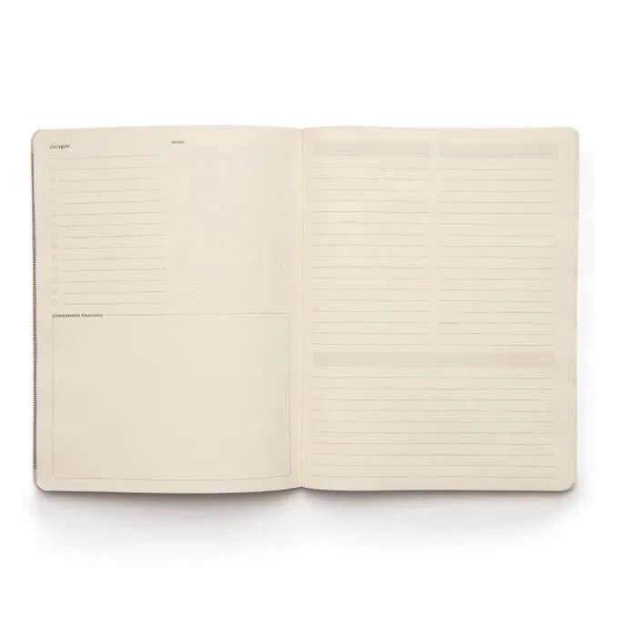Planner Permanente Revista - Cícero - Planejamento Clássica Mensal19x25 Caramelo