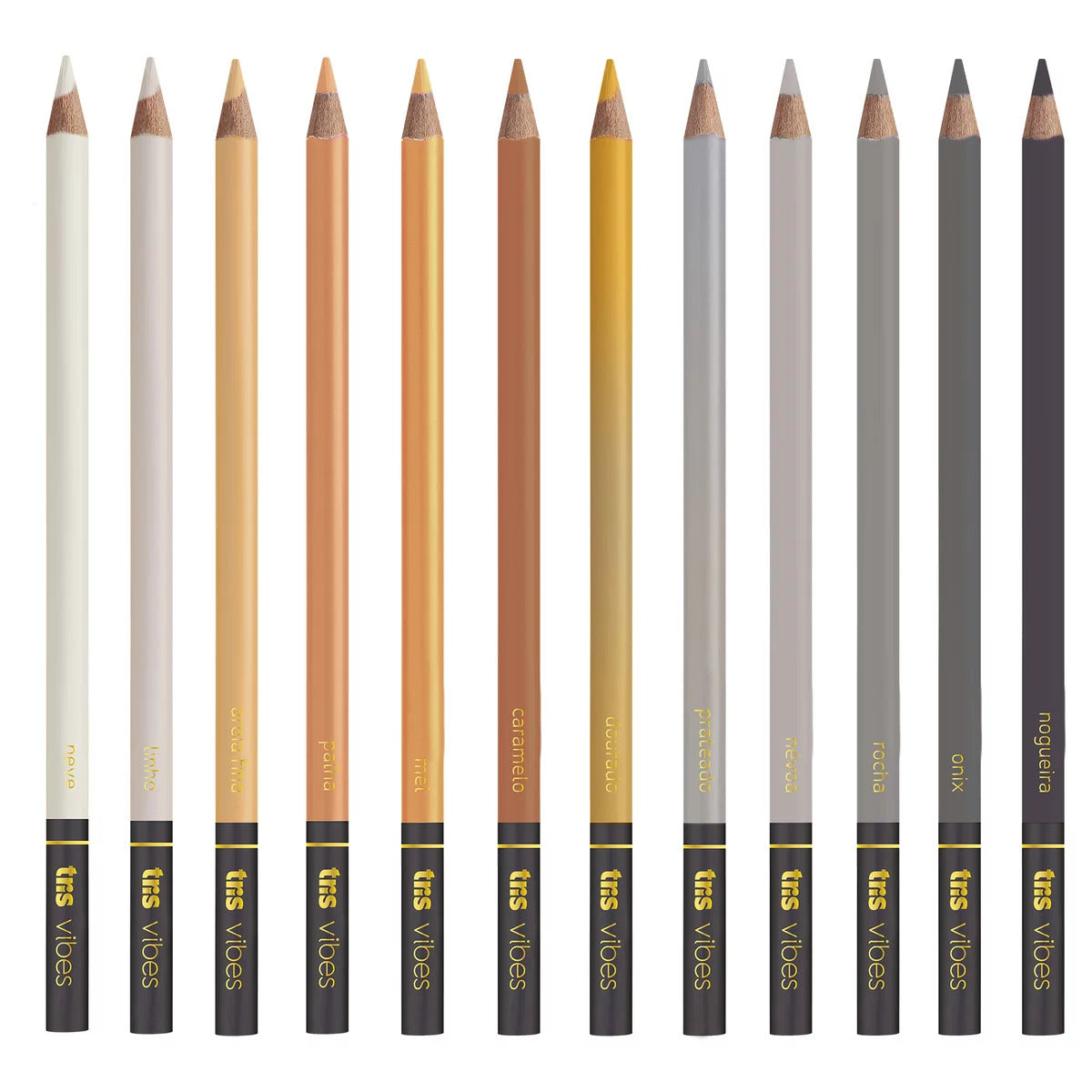 Lápis de Cor - Tris - 13 Unidades Vibes Tons Escandinavos