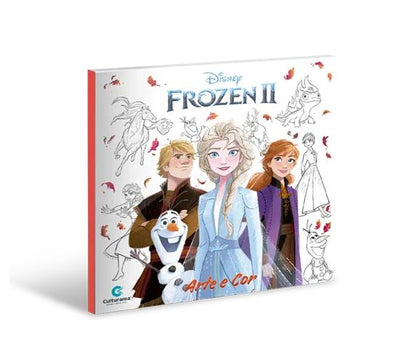 Livro para Colorir Arte & Cor - Culturama - Frozen 2