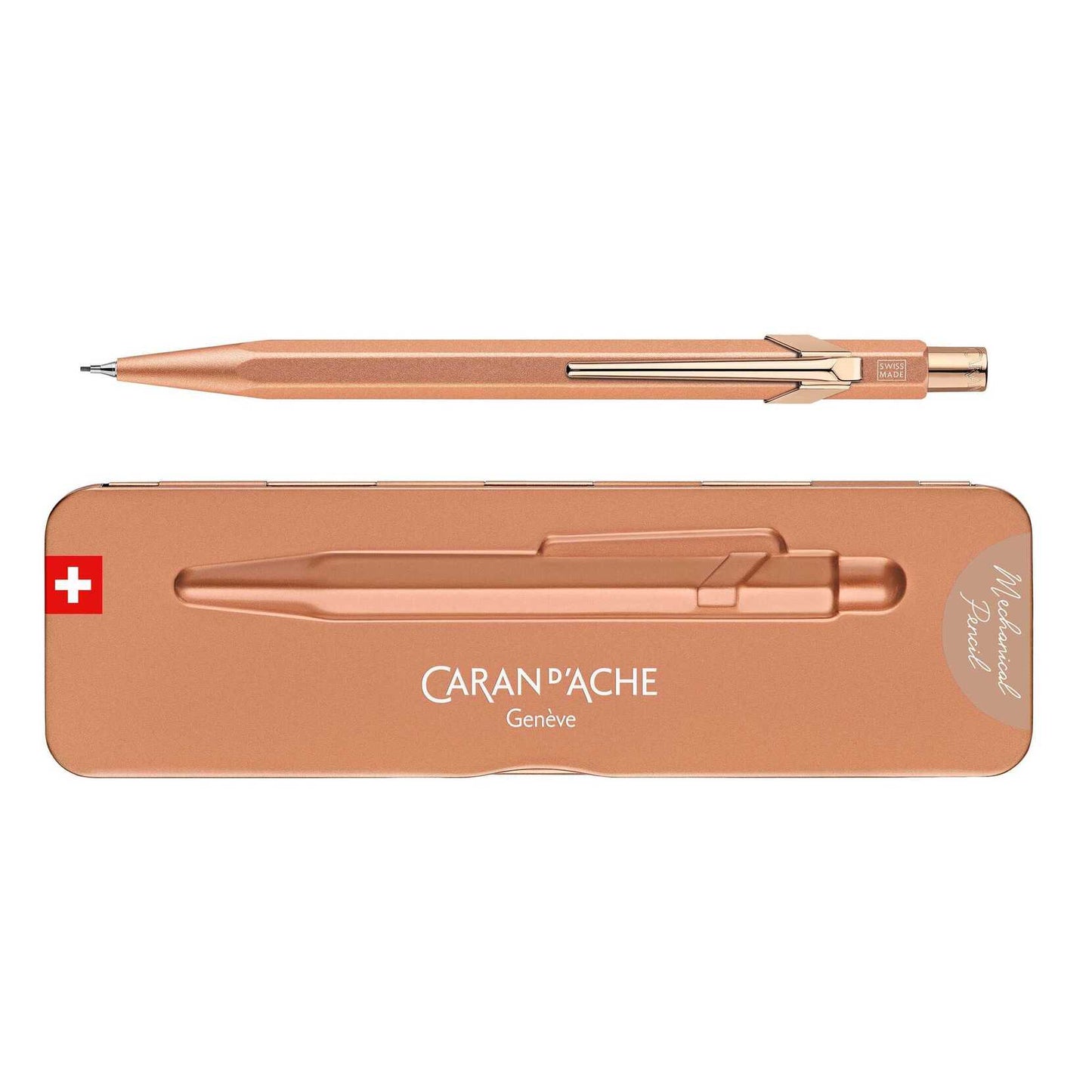 Lapiseira - Caran d'Ache - 844 Rosé Brut 0.7mm
