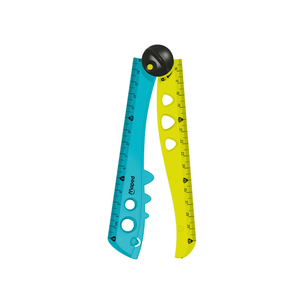 Régua - Maped - Croc Croc Dobrável 15cm/30cm