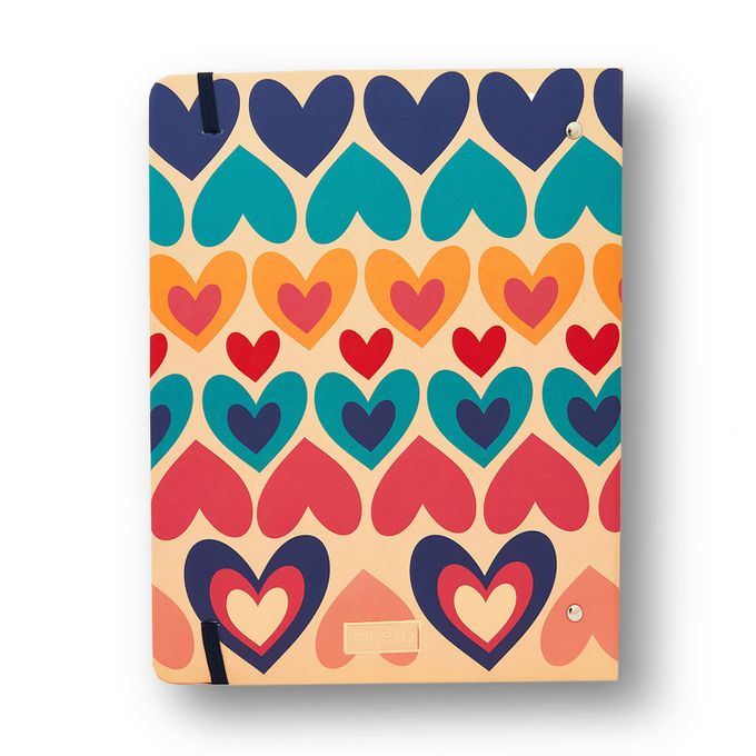 Caderno Criativo Argolado - Cícero - Brisa Pautado 17x24cm Romance