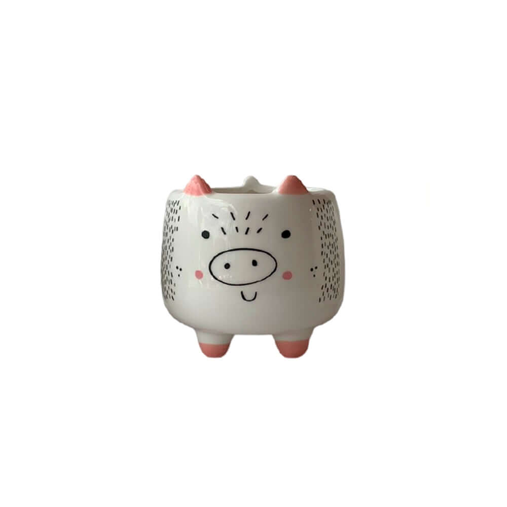 Vasinho de Porcelana - Cosy - Bichinhos 8x7cm
