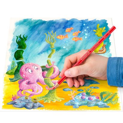 Lápis de Cor - Staedtler - Noris Aquarelável 24 Cores