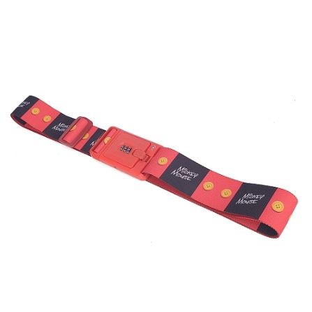 Cinto para Mala de Viagem - Luxcel - Minnie e Mickey Mouse