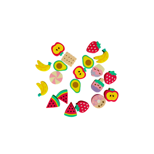 Borracha Mini - CIS - Fantasia Candy + Frutas 20 Unidades Sortidas