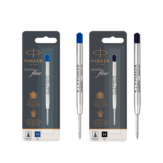 Recarga Quinkflow Ponta Média - Parker - Para Caneta Esferográfica