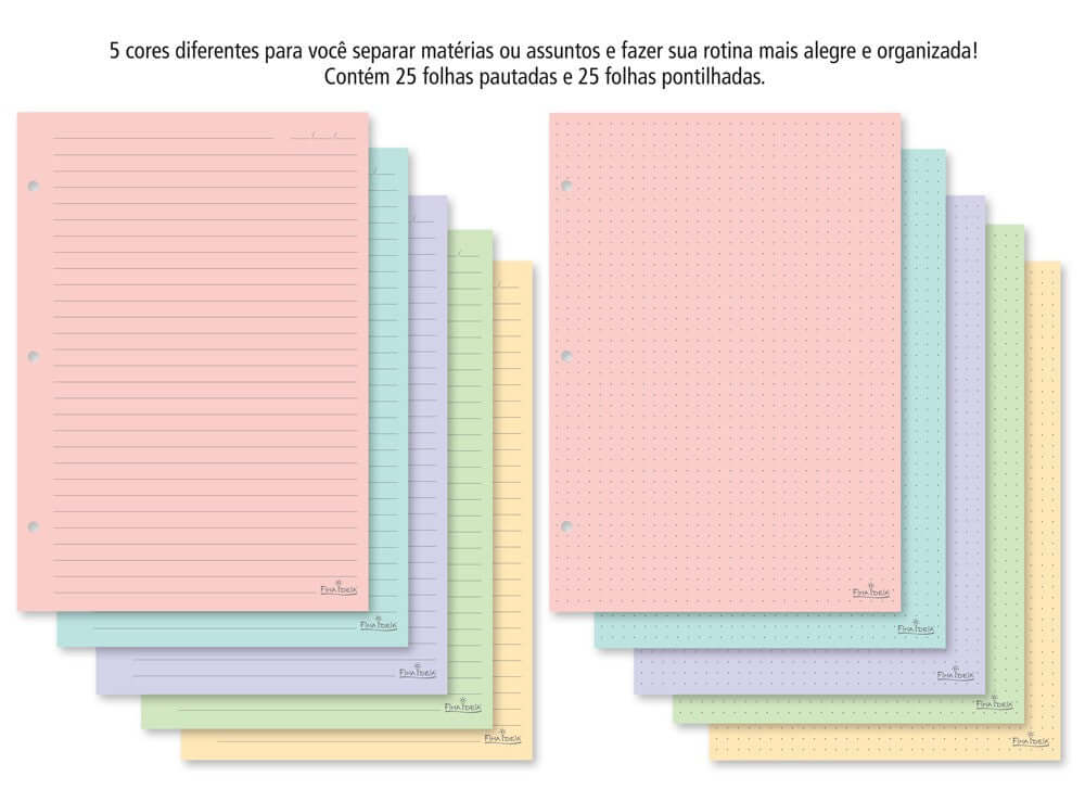 Planner Permanente - Fina Ideia - Poá - 153 folhas