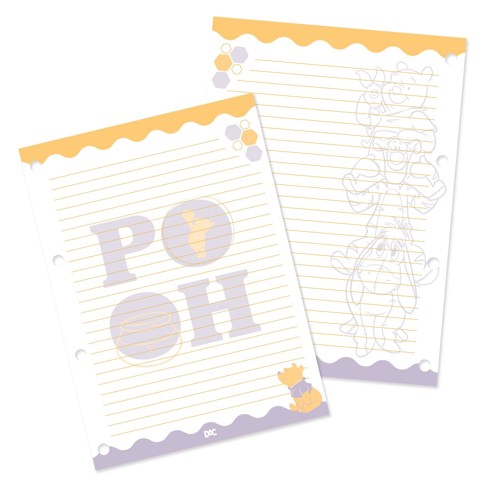 Caderno Argolado Universitário - DAC - Winnie the Pooh