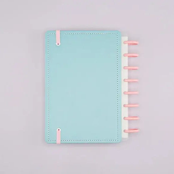 Agenda Inteligente Permanente A5 - Caderno Inteligente - Azul Pastel