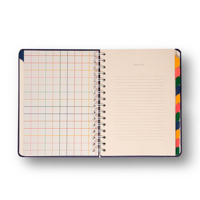 Planner Permanente Wire-o - Cícero - 14,8x21cm Brisa Romance