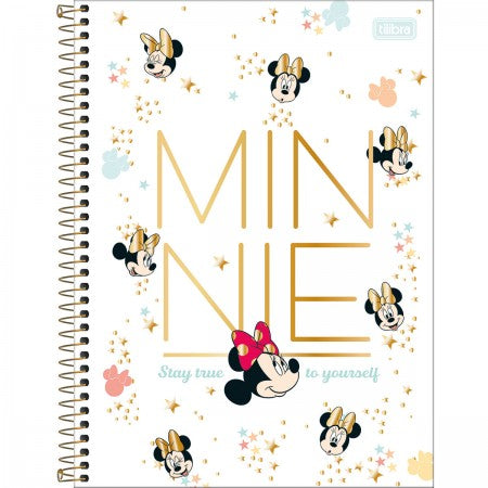 Caderno Universitário - Tilibra - Minnie 80 Folhas