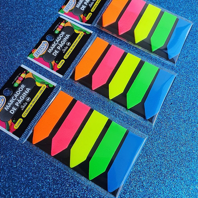 Flags Marca Páginas BRW - 5 cores