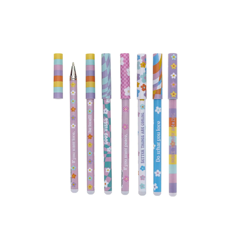 Caneta Esferográfica- Molin - Love Daisy