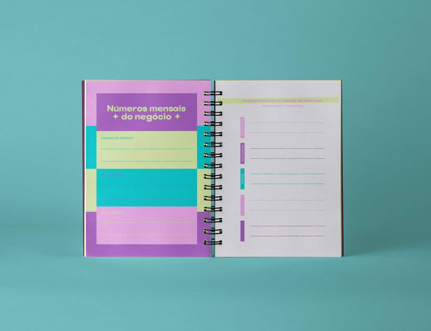 O Planner da MInha Loja Online - Papelaria Unicórnio