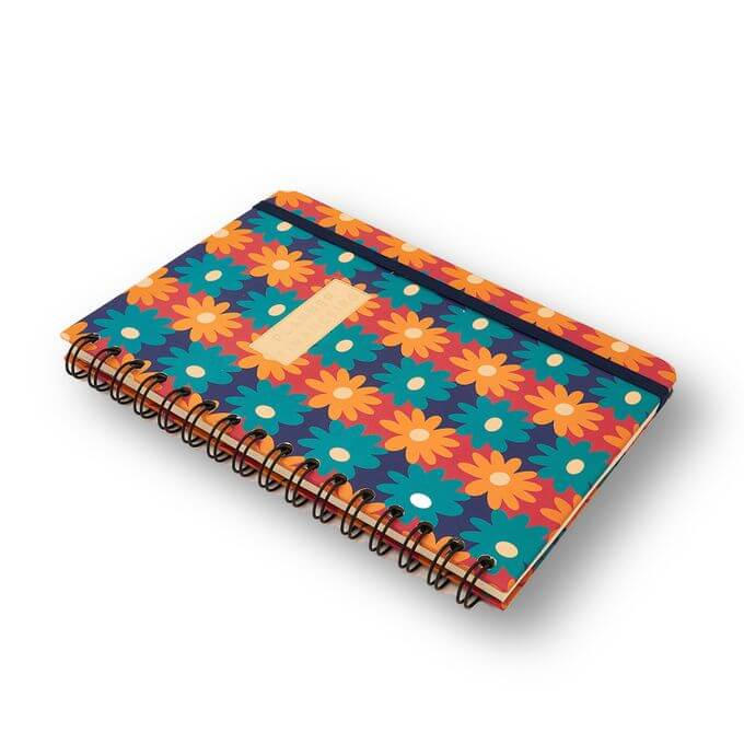 Planner Permanente Wire-o Financeiro - Cícero - 14,8x21cm Brisa Floral