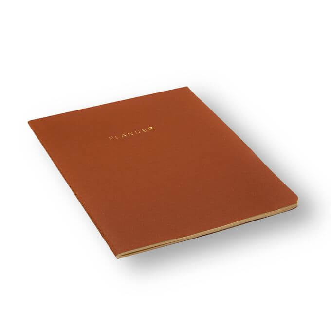 Planner Permanente Revista - Cícero - Planejamento Clássica Mensal19x25 Caramelo