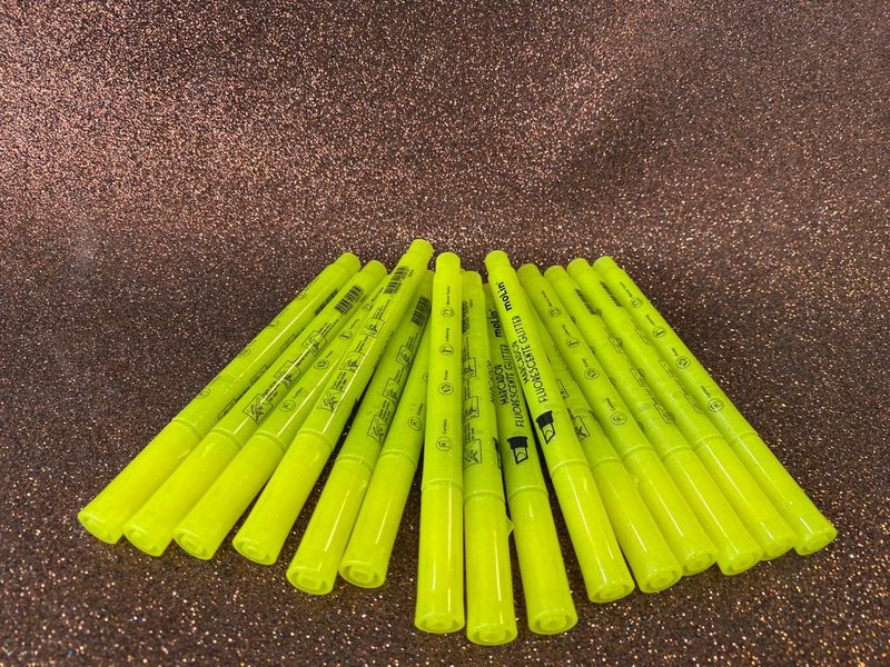 Marca Texto Glitter - Molin - Cores Avulsas