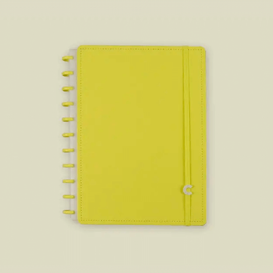 Caderno Grande - Caderno Inteligente - All Yellow 80 Folhas 90g/m²