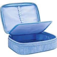 Estojo Box - Tilibra - Académie Azul Claro (1 UNIDADE - R$ 51,48 cada)