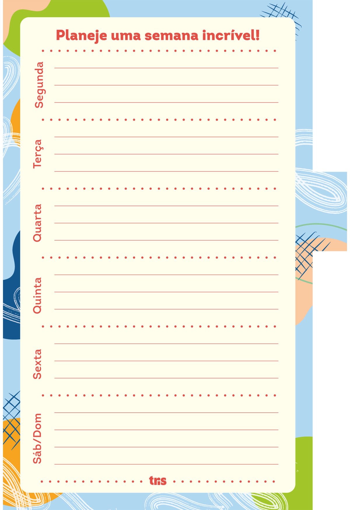 Kit de Notinhas Autoadesivas - Tris - Holic Motivarte 72 fls.