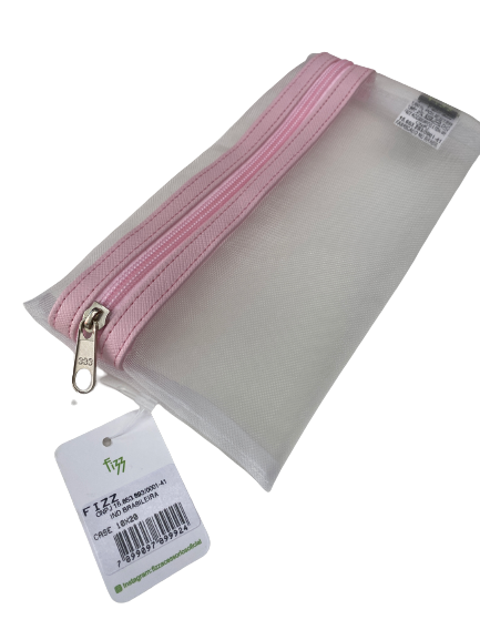 Case 10X20 Tela Branca - Fizz - Rosa Bebê