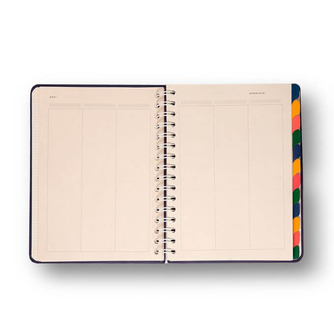 Planner Permanente Wire-o - Cícero - 14,8x21cm Brisa Romance