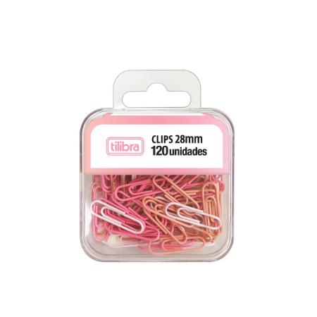 Clips 28mm - Tilibra - 120 Unidades