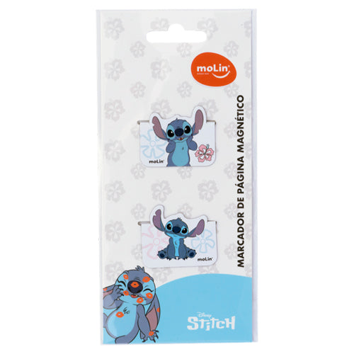 Marcador de Página Magnético - Molin - Stitch 2 Unidades