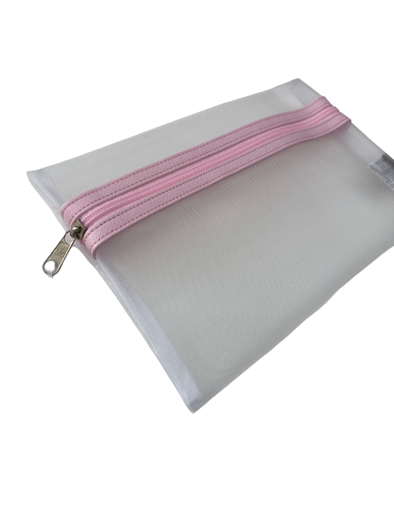 Case 15X25 Tela Branca - Fizz - Rosa Bebê