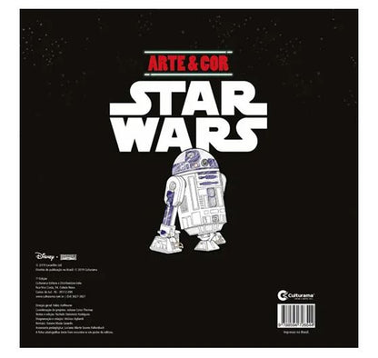 Livro para Colorir Arte & Cor - Culturama - Star Wars