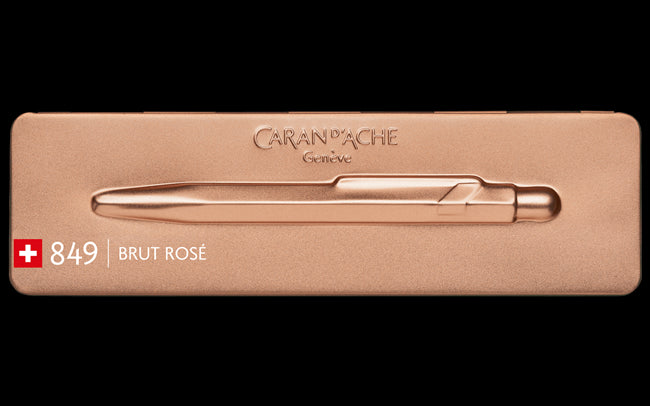Caneta Esferográfica - Caran d'Ache - 849 Rosé Brut