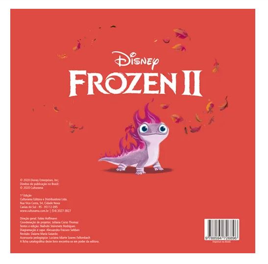 Livro para Colorir Arte & Cor - Culturama - Frozen 2