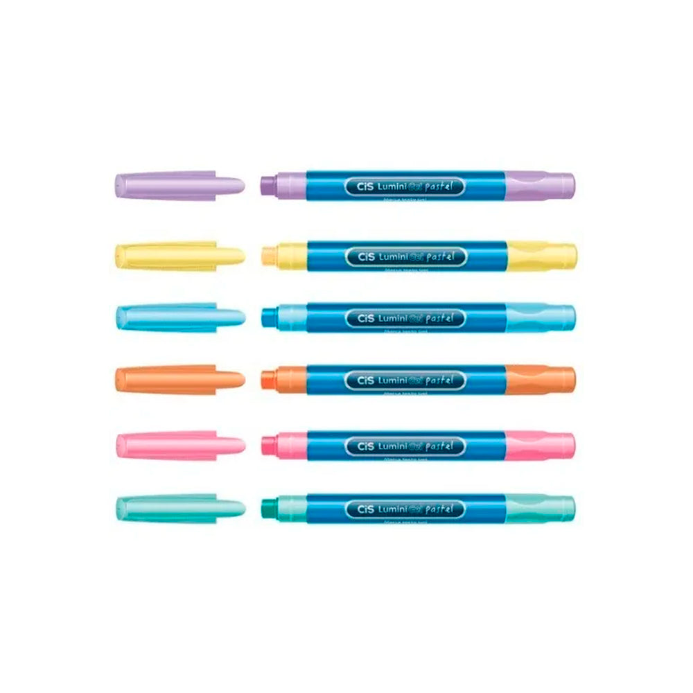 Marca Texto - CIS - Lumini Gel Pastel