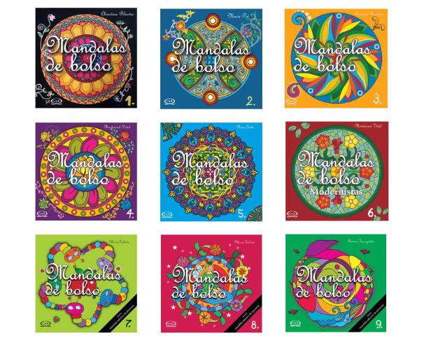Livro para Colorir - VR Editora - Mandalas de Bolso