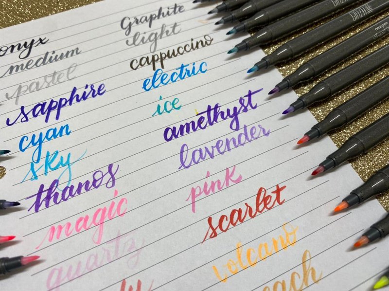 Caneta Brush - Newpen - Ginza Nano Avulsa