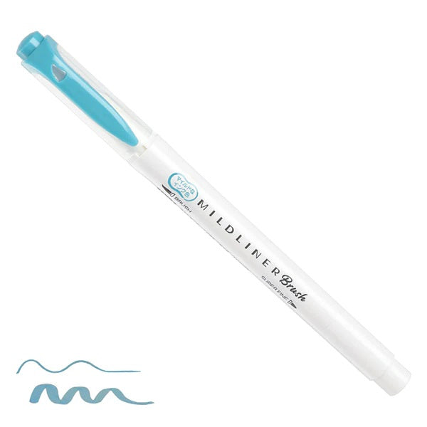 Caneta Brush - Zebra - Ponta Dupla Mildliner Cores Avulsas