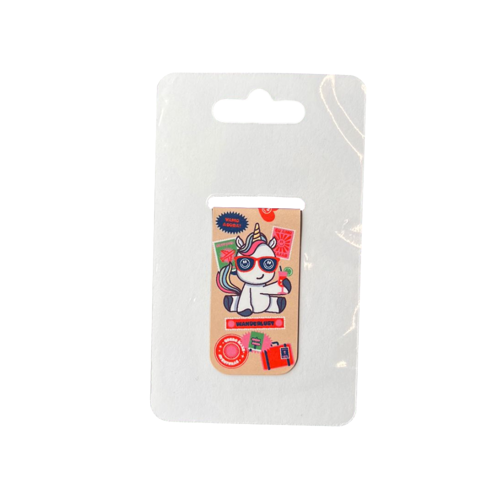 Marcador de Página Magnético - Papelaria Unicórnio - Viagem