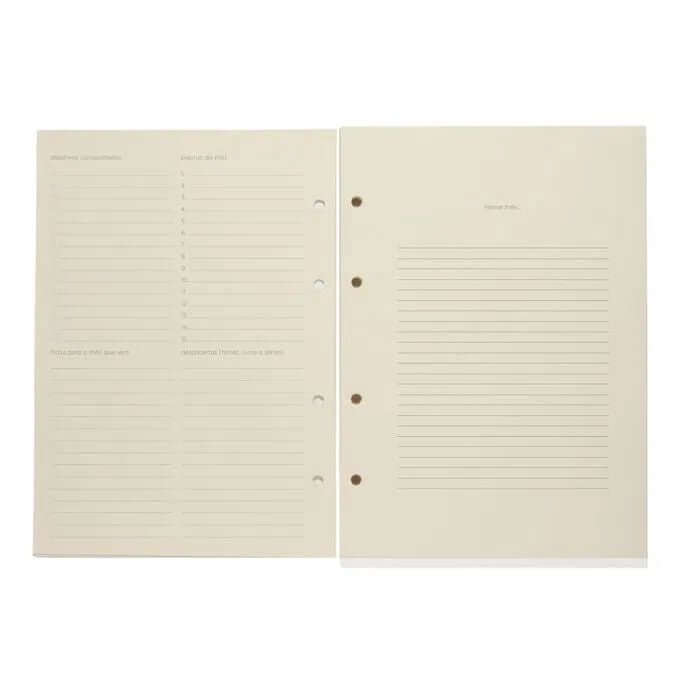Refil Planner Caderno Argolado - Cícero - 88FLS Polen 80g 17x24