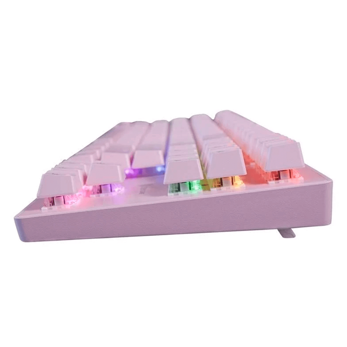 Teclado Gamer Mecânico - Oex - Branco Wolf